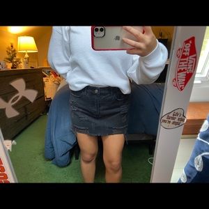 Denim skirt